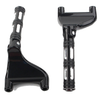 Harley Sportster XL883 XL1200 Black Rear Passenger Footrest Peg Mount (2004-2013)