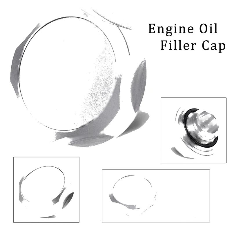 Nissan Motorsports Engine Oil Filler Cap & Fuel Tank Cover (2015-2023)