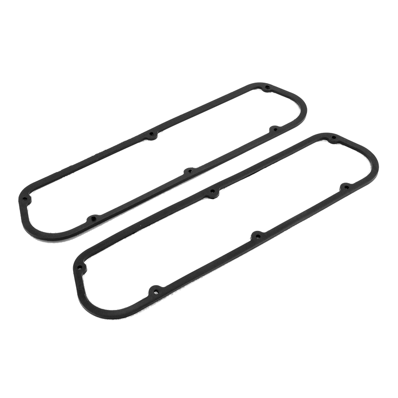 Ford SB 289 302 351 Windsor Black Rubber Valve Cover Gasket Set