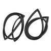 Windshield Rubber Seal Weatherstrip Set Front Rear Fits DATSUN NISSAN 510 D11