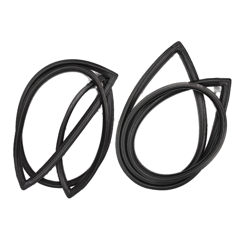 Windshield Rubber Seal Weatherstrip Set Front Rear Fits DATSUN NISSAN 510 D11