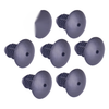 Car Bumper Fender Door Rivets 10mm Hole Plastic Clips 60 Pcs