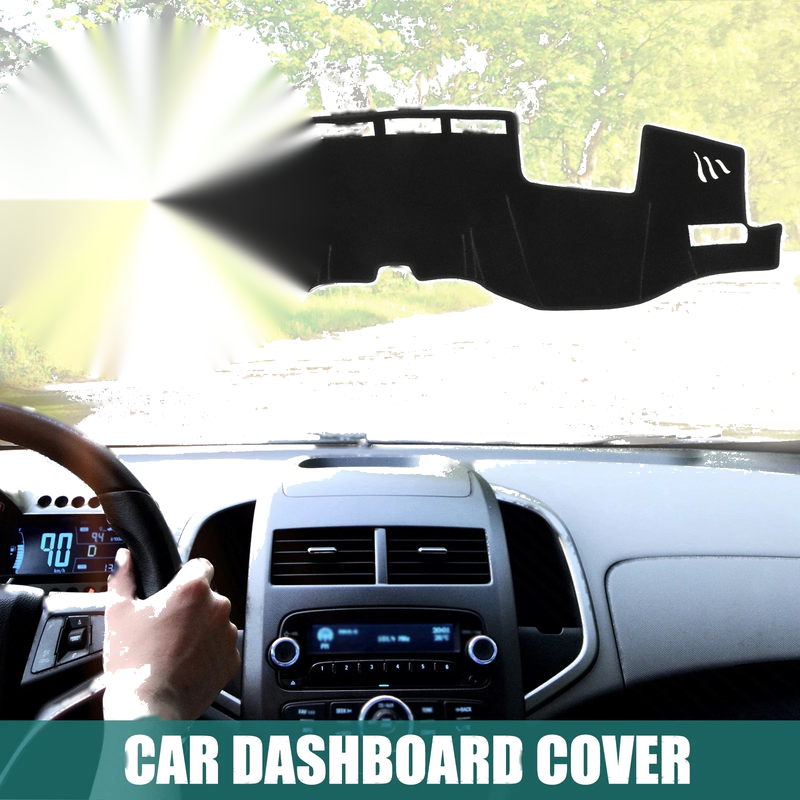 Toyota Harrier 80 Series Black Dashboard Cover Mat (2020-2022)