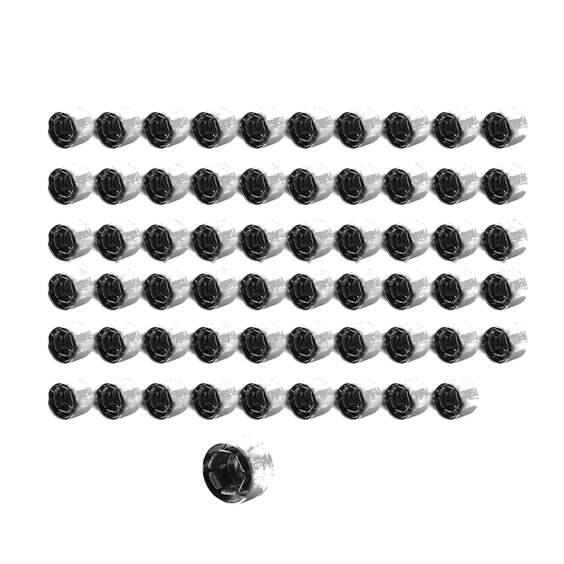 Harley Evolution Engines 60 x Chrome Engine Bolt Caps Covers (1984-1999)