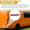 Mercedes Sprinter 1500 (2019-2022) Red Rear Right Bumper Reflector