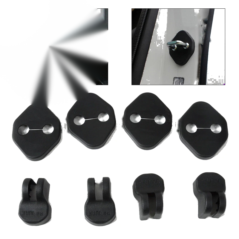 Honda Accord, Civic Door Striker Lock Protector & Check Arm Cover (2003-2023)