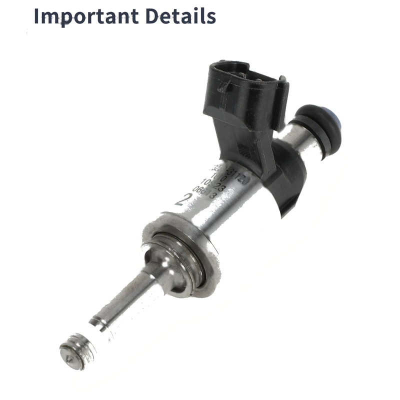 Lexus IS300H Hybrid 2.5 2ARFSE (2014-2015) 1 x Black Silver Tone Fuel Injector