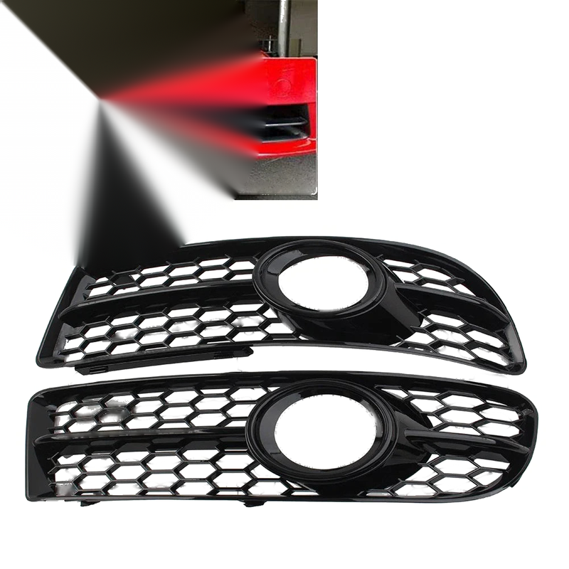 Audi A4 B7 S4 Fog Light Grille Cover (2005-2008)
