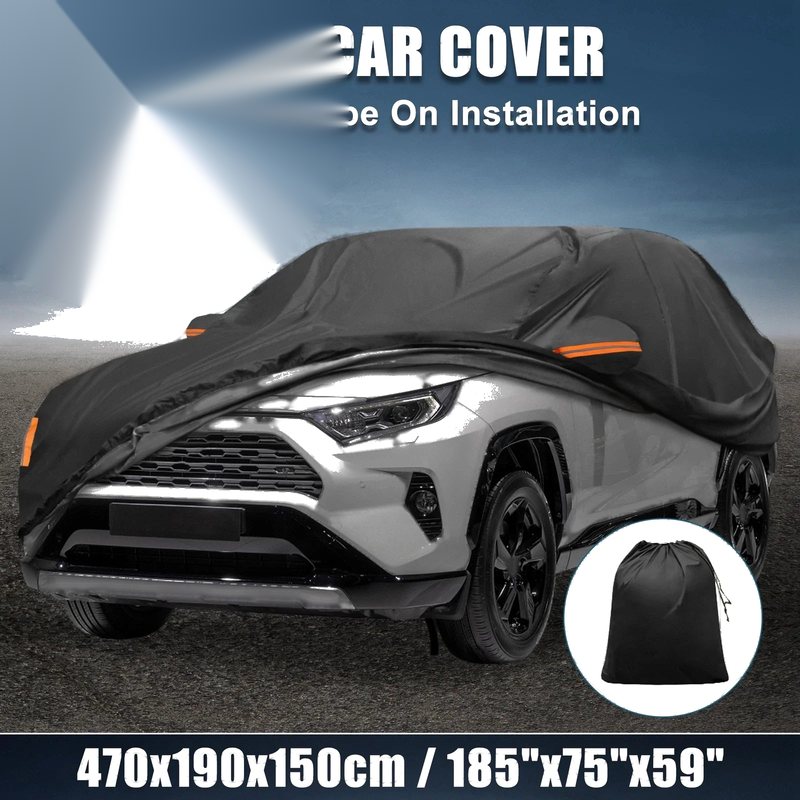 Toyota RAV4 Waterproof 210D-PU Oxford Car Cover with Zipper (2012–2022)