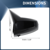 BMW X1 X5 (2015-2018) Black Front Left Door Handle Cover