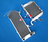 Honda RVF400 NC35 NC30 Aluminum Radiator & Red Silicone Hose Kit