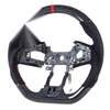 Honda CR-V Steering Wheel Carbon Fiber Flat Bottom Suede (2017-2022)