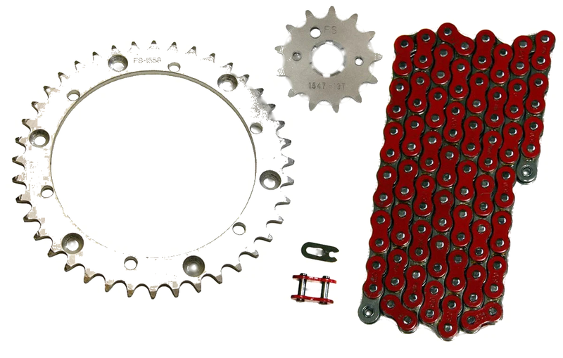 Yamaha Warrior 350 2 x 520x98 Drive Chain & 13/40 Sprockets (1989–2004)