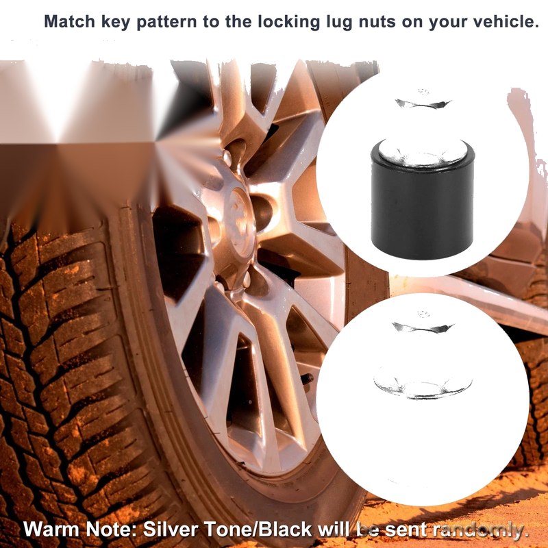Toyota B Wheel Lock Lug Nut Antitheft Key Socket
