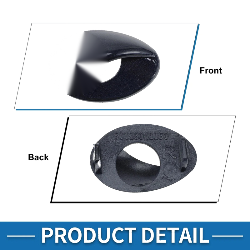 BMW M3 Front Right Bumper Headlight Washer Nozzle Cover Cap (2008-2013)