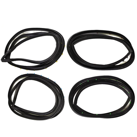 Door Weatherstrip Rubber Seal Set 4 Door Fits Mazda 616 Capella RX2 1970-78 D09