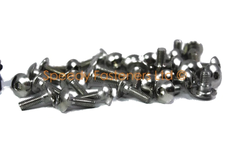 Honda CBR600RR Fairing Bolts / Stainless Steel (2007–2008)