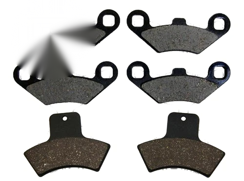 Polaris Trail Boss 330 2 x Front & Rear Semi-Metallic Brake Pads (2003–2004)