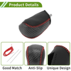 Toyota Camry Black Carbon Fiber Gear Shift Knob Cover (2007-2011)