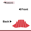 Hyundai Sonata 2015-2019 Silver Tone Door Pillar Window Trim