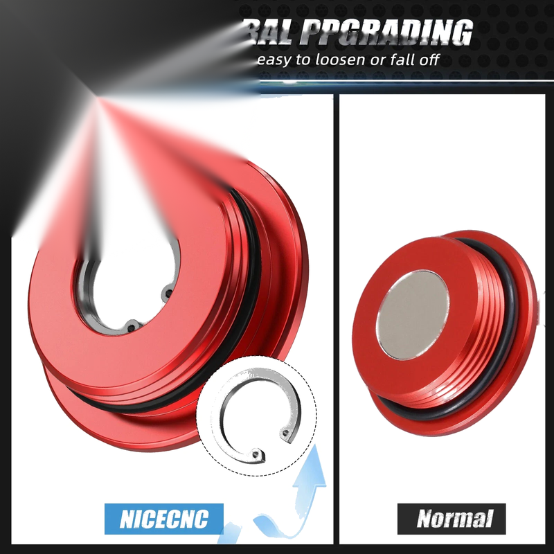 Honda CRF450R CRF450L CRF450X Magnetic Oil Drain Plug Bolt (2017-2024)