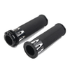 Harley Sportster XL883 XL1200 Black Handle Bar Hand Grips (2004-2023)