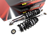 Suzuki T250 280mm JBS Black/Chrome Lowering Shock Absorbers (1976-1977)