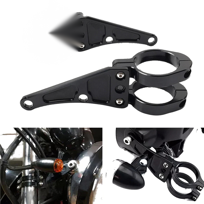 Harley 49MM Motorcycle Headlight Bracket Clamp