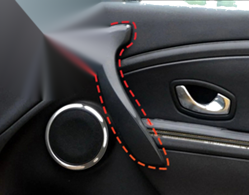 Renault Megane Inner Door Handle Cover (2008-2016)