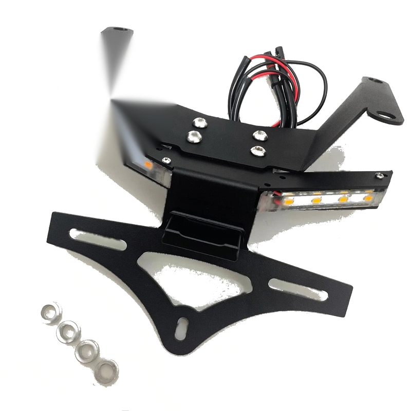 Honda CB650R CBR650R License Plate Holder Bracket w/ Light (2019-2020)