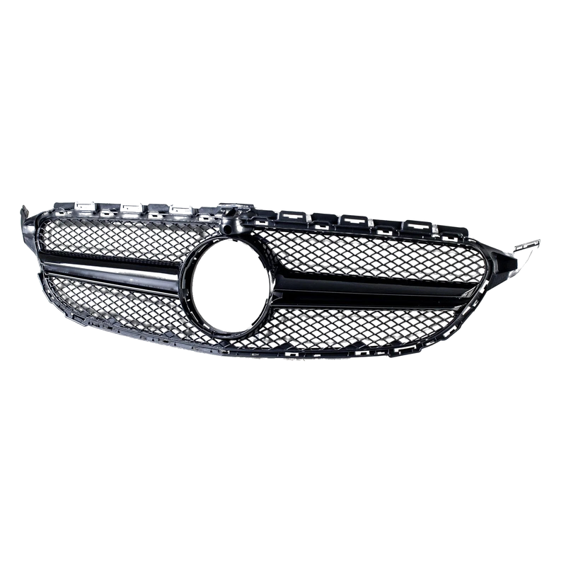 Mercedes Benz W205 2D / 4D / 5D C63 Style Front Grille (2015-2018)