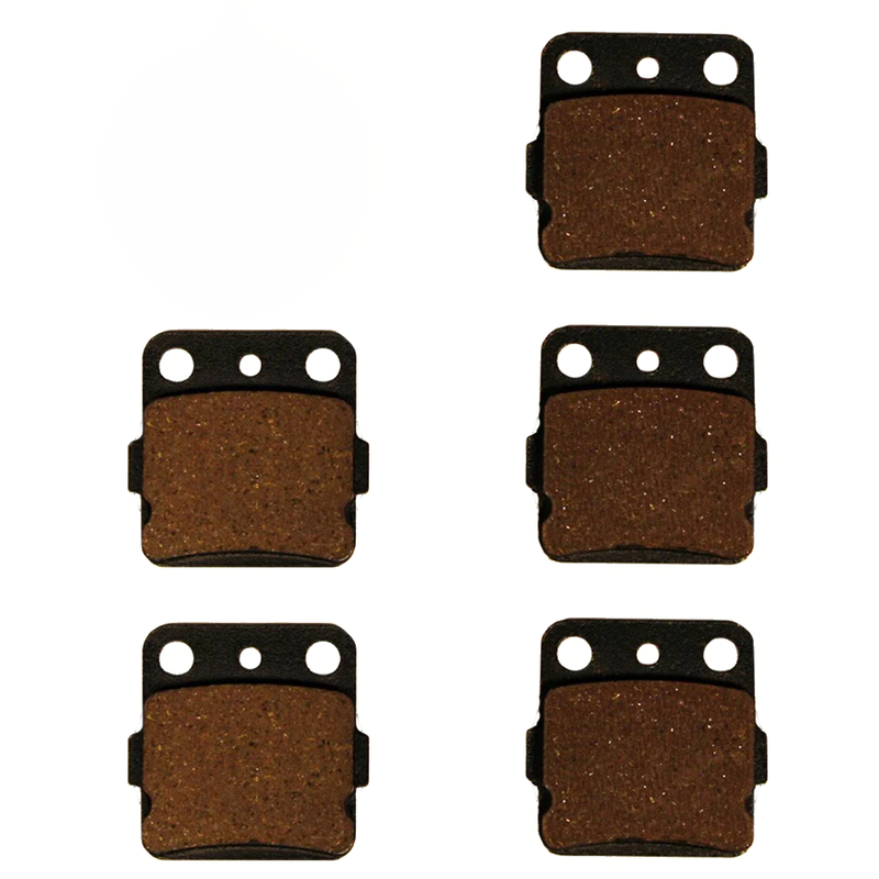 Yamaha Raptor 350 Front & Rear Semi-Metallic Brake Pads (2004–2013)