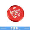 Ford Mustang (2015-2021) Red Ignition Button Cover Decal