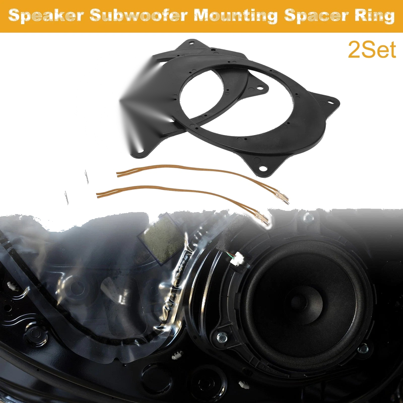 Toyota Corolla Speaker Spacer Ring Adapter 2 x (07–18)