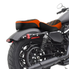 Harley Iron 883 XL883N (2016-2022) Black / Orange Rider & Passenger Seats