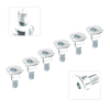 Yamaha YZ125 YZ250 YZ250F YZ450F 6 x M6 Fork Guard Bolts (2008-2018)