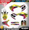 Husqvarna TC 65 NEON Custom Graphics Kit Decals (2017-2023)