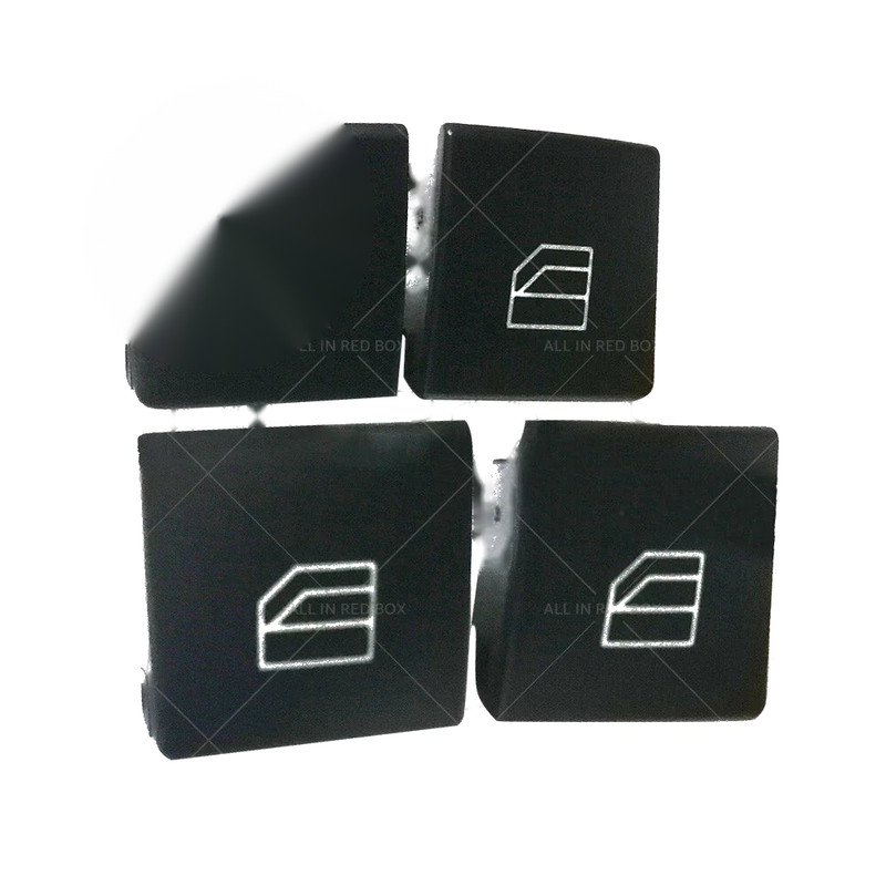 Mercedes Benz ML W164 W212 4PCS Driver Window Switch Button Covers