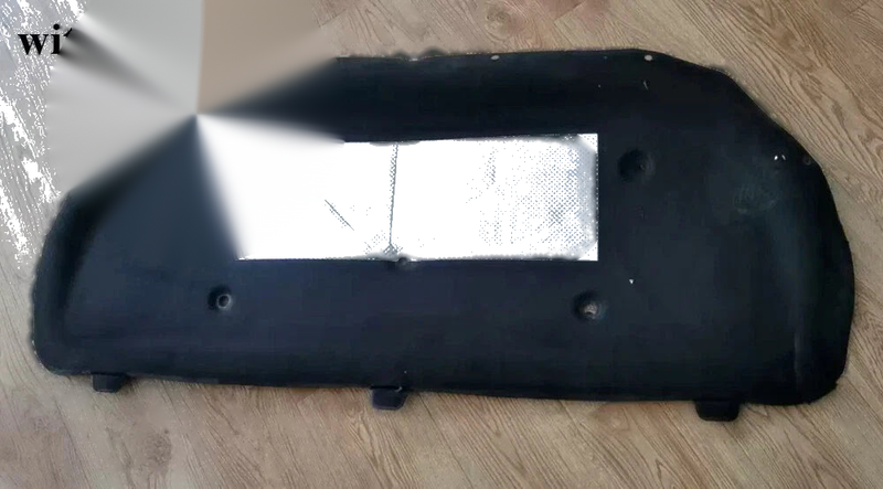 Chevrolet Cruze 1X Hood Engine Sound Insulation Pad Heat Shield (2016–2019)