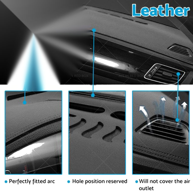 Toyota Hiace LWB Van Dash Mat Cover Microfiber Leather
