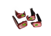Cadillac CT6 Mud Flaps Splash Guards Fender Mudguards Red (2016–2020)