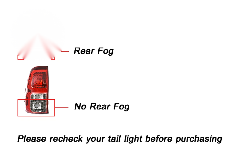 Toyota Hilux 1kd RH Tail Light (2015-2019)