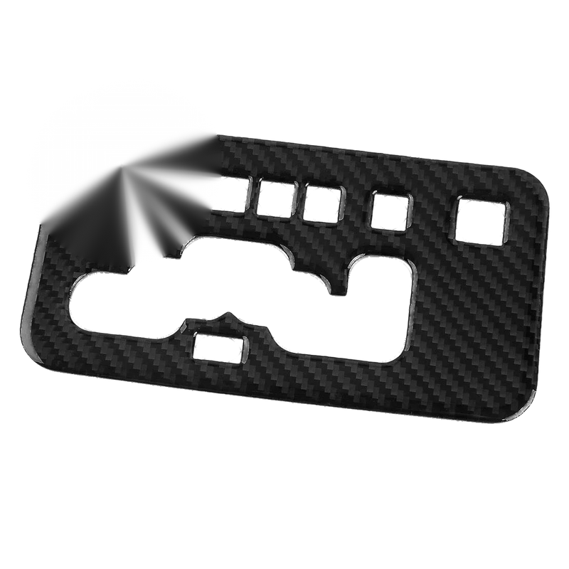Jeep Liberty Carbon Fiber Center Gear Shift Panel Cover Trim (2008-2012)