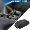 Nissan Pathfinder (2005-2012) Black Gray Center Console Armrest Covers