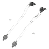 Honda Pioneer 1000 / 1000-5 Tie Rod End Kit (2016-2021)