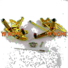 Suzuki GSXR1000 Gold Rear Set Foot Pegs (2007-2008)