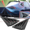 Honda Accord 2x Rear Side Window Louver Shutter Cover Trim