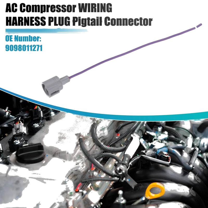 Toyota Tacoma AC Compressor Wiring Harness Plug (2005-2023)