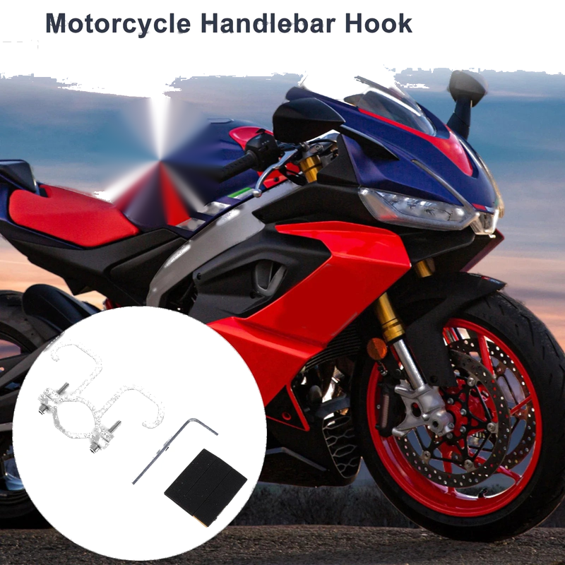 Arc Double Hook Motorcycle Hanging Hook Hexagon Wrench Gasket