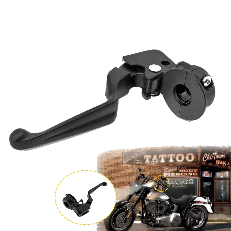 Harley-Davidson Dyna Clutch Lever Perch Bracket Black